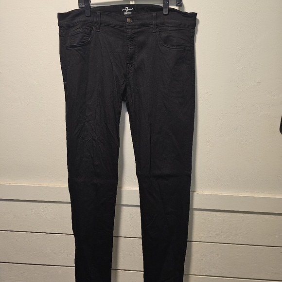 7 For All MankindSize 36BlackPaytyn Luxe Sport